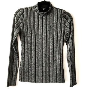 Guess Shimmer Turtleneck Top long sleeve